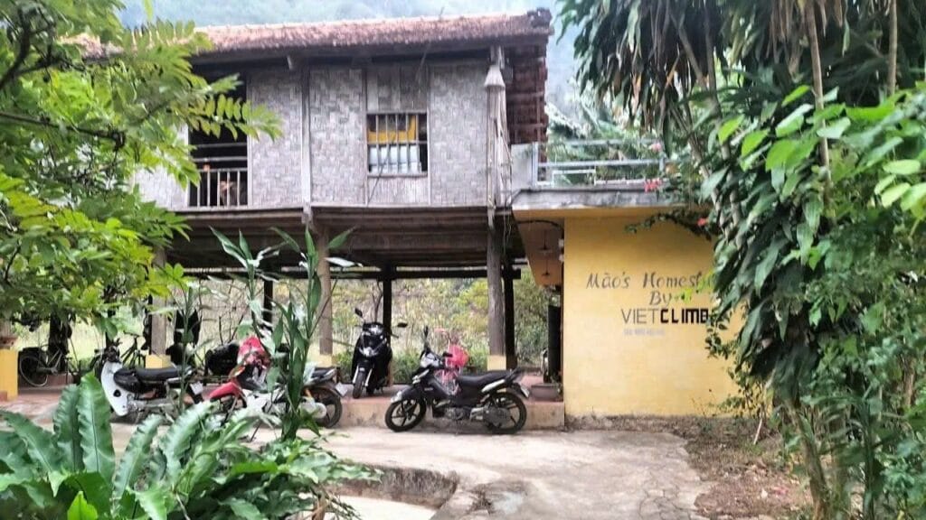 Mão Homestay - địa chỉ quen thuộc của cộng đồng leo núi Yên Thịnh