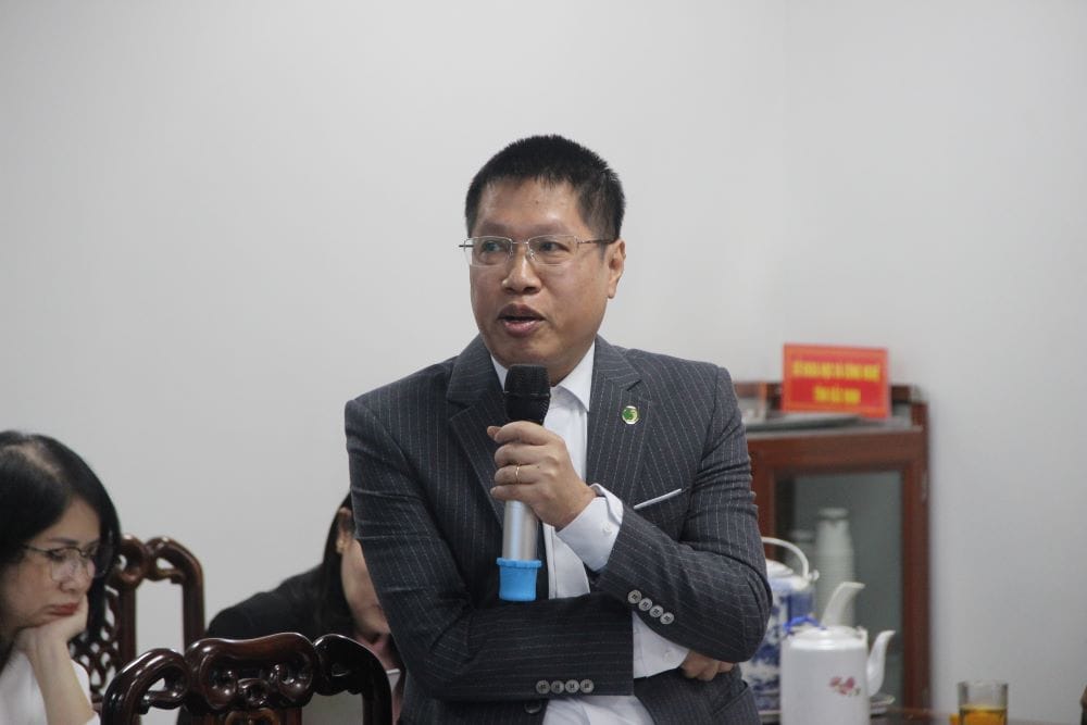 TS. Vũ Văn Doanh, Phó Chủ nhiệm Khoa Môi trường, Đại học Tài nguyên và Môi trường Hà Nội